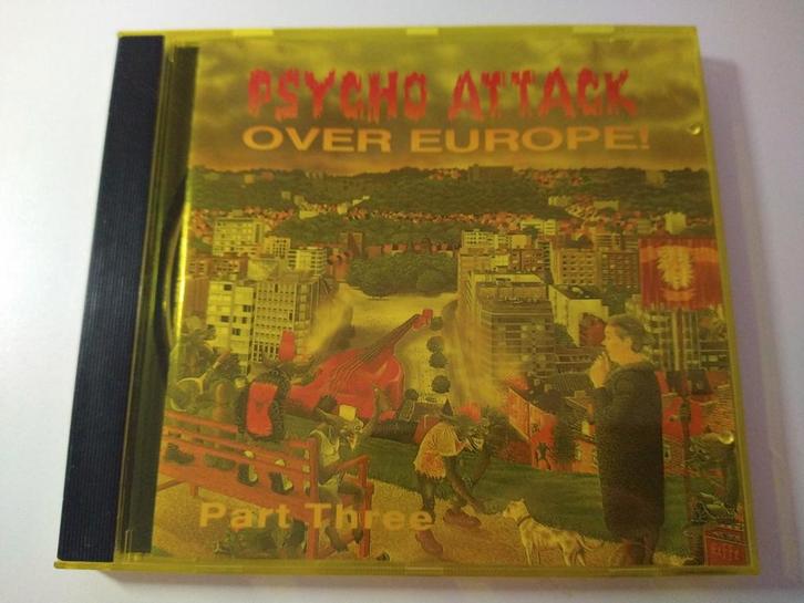 Various – Psycho Attack Over Europe Part Three, Cd's en Dvd's, Cd's | Rock, Gebruikt, Overige genres, Verzenden