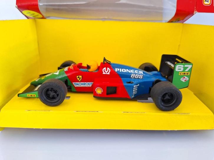 Scalextric excin Ferrari F-1 Pioneer BBS 8331, Kinderen en Baby's, Speelgoed | Racebanen, Nieuw, Racebaan, Elektrisch, Overige merken