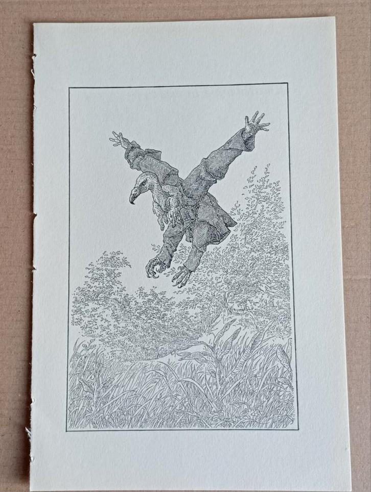 Peter Vos 6 x prent uit 1965, Antiek en Kunst, Kunst | Overige Kunst, Ophalen of Verzenden