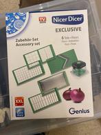 Genius Nicer Dicer Messenset - Compleet!, Ophalen of Verzenden, Nieuw