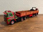 WSI Scania 140 6x2 VHB Van Haren Druten met stenentrailer, Ophalen of Verzenden, Nieuw, Bus of Vrachtwagen, Wsi