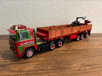 WSI Scania 140 6x2 VHB Van Haren Druten met stenentrailer beschikbaar voor biedingen