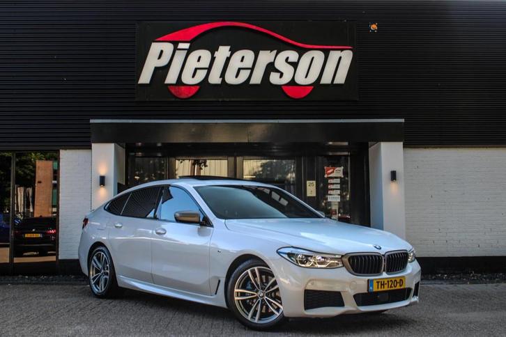 BMW 6-serie Gran Turismo 620d M-Pakket NAP PANO ALLE OPTIES, Auto's, BMW, Bedrijf, Te koop, 6-Serie, 360° camera, ABS, Achteruitrijcamera