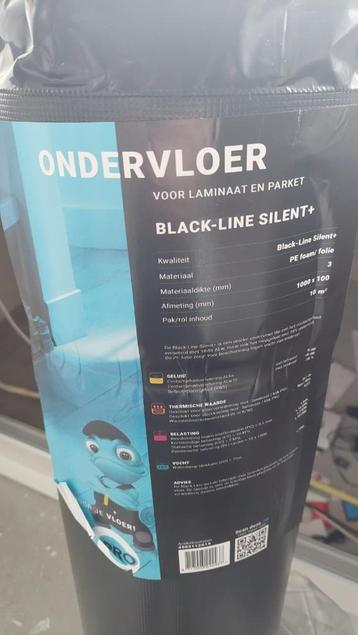 Ondervloer Black-Line Laminaat Silent+ (9 meter) beschikbaar voor biedingen