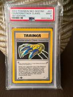Pokémon Neo Destiny Counterattack Claws - 1st Ed - PSA 9, Ophalen of Verzenden, Zo goed als nieuw, Losse kaart