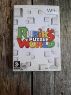 Rubik's puzzle world nintendo wii spel game rubiks cube, Ophalen of Verzenden, Zo goed als nieuw