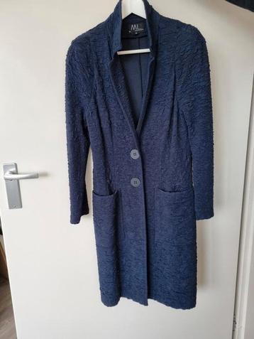 Prachtige blazer ML Collections. Maat 42. Donkerblauw zgan. beschikbaar voor biedingen