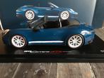 porsche cabrio blauw 1:18 spark, Hobby en Vrije tijd, Modelauto's | 1:18, Ophalen of Verzenden, Nieuw, Auto, Overige merken