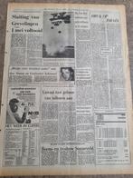 Elvis Presley in ziekenhuis met ooginfectie (krant 1971), Knipsel(s), Ophalen of Verzenden