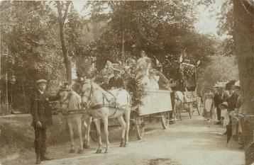(304-225-031) Holland Versierde koets met paarden beschikbaar voor biedingen