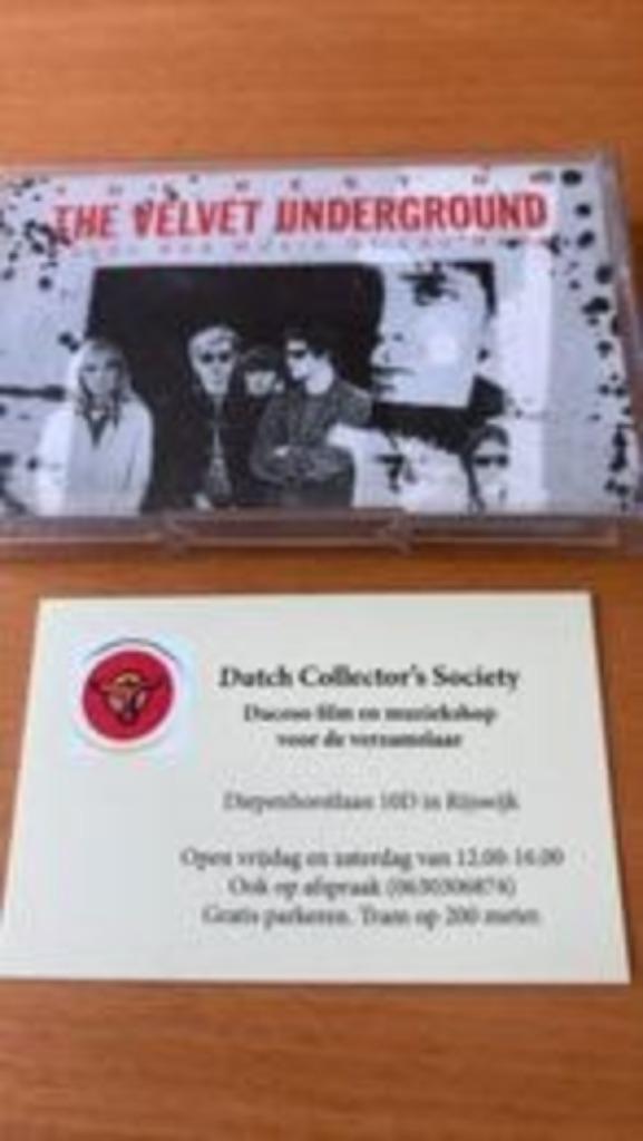 The Best of the Velvet Underground Muziek cassette on Verve, Cd's en Dvd's, Cassettebandjes, Gebruikt, Origineel, Pop, 1 bandje