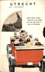 Utrecht  - Per Touringcar, Ophalen of Verzenden, Voor 1920, Gelopen, Utrecht