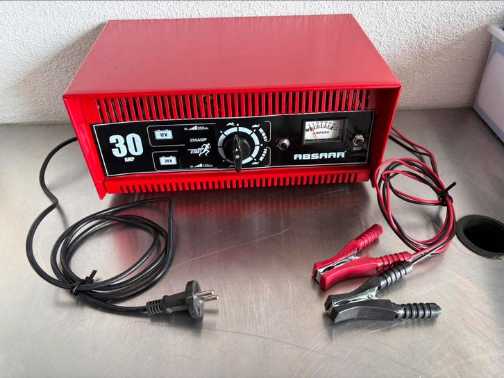 Absaar Acculader N/E AmpM SH250 12V/24V 30AMP, Auto diversen, Jumpstarters, Zo goed als nieuw, Ophalen of Verzenden