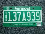 Kentekenplaat licenseplate Vermont Truck 1 USA, Verzenden, Gebruikt, Auto's