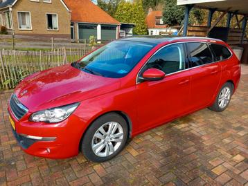 Peugeot 308 1.6 E-hdi 88 KW SW 2014 Rood beschikbaar voor biedingen