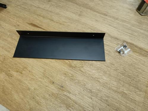 Wandplank Zwart - Wandrek Metaal - 40 cm, Huis en Inrichting, Woonaccessoires | Wandplanken en Boekenplanken, Nieuw, Ophalen of Verzenden