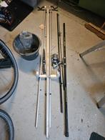 Vishengel set met molen en toebehoren, Ophalen, Gebruikt, Werphengel