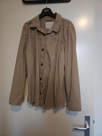 Carmakoma blouse, maat 50/52, groen beschikbaar voor biedingen
