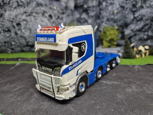 WSI Stangeland; SCANIA R HIGHLINE CR20H 8X4 01-4349, Hobby en Vrije tijd, Modelauto's | 1:50, Nieuw, Bus of Vrachtwagen, Wsi, Ophalen of Verzenden
