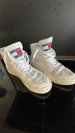 Hoge leer & suede Tommy gympen 43, Wit, Tommy Hilfiger, Ophalen of Verzenden, Sneakers of Gympen