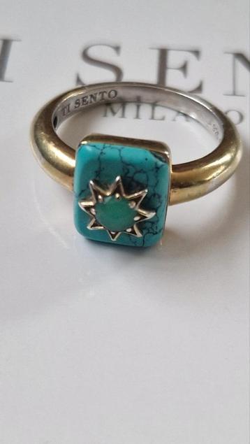 Ti Sento Ring 12194TQ maat 18 beschikbaar voor biedingen
