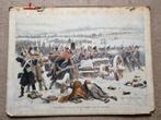 Hollandse infanterie bij de bruggen over de Berezina, 1812, Antiek en Kunst, Antiek | Schoolplaten, Ophalen, Geschiedenis