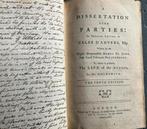 oud antiek boek 1775 Bolingbroke Dissertation manuscript, Antiek en Kunst, Antiek | Boeken en Bijbels, Ophalen of Verzenden