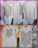Z.g.a.n. leuke beige lange (ecru) trui van SUPERTRASH maat L, Maat 38/40 (M), Supertrash, Beige, Ophalen of Verzenden