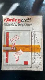 Rotring profil drawing bord A4 maat snijden tekenen, Ophalen of Verzenden, Zo goed als nieuw