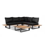 Tierra outdoor  loungeset Dawson  hoekcorner teakhout € 1699, Verzenden, Nieuw, Teakhout, Loungeset