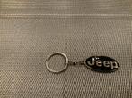 Jeep zilveren logo sleutelhanger, Ophalen of Verzenden, Nieuw, Merk