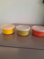 Tupperware dessert trio bakjes bewaardoosjes met deksels, Huis en Inrichting, Keuken | Tupperware, Ophalen of Verzenden, Overige typen