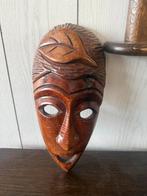 Houten Masker Indonesië - Handgesneden, Ophalen