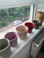 Bloempotten plantenpotten, Ophalen, Rond, Zo goed als nieuw, Minder dan 25 cm