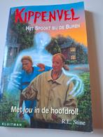 Kippenvel: Het Spookt bij de Buren - R.L. Stine, Ophalen of Verzenden, Gelezen, R.L. Stine, Fictie