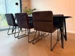 Eetkamerstoelen 6x Loft8 charly, Huis en Inrichting, Stoelen, Ophalen, Gebruikt, Vijf, Zes of meer stoelen, Stof