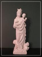 Prachtig wit beeld Mariabeeld OLV van Borgloon (52 cm), Antiek en Kunst, Antiek | Religie, Ophalen of Verzenden