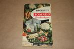Recepten voor de Tomado Snelkookpan - Circa 1960, Ophalen of Verzenden, Gelezen, Nederland en België