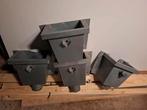 Vergaar bak zink, Doe-het-zelf en Verbouw, Buizen en Afvoer, Ophalen of Verzenden, Zink, Minder dan 2 meter, 80 mm of meer