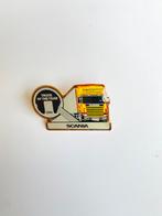 Scania spedje truck of the year 1996, Verzamelen, Speldjes, Pins en Buttons, Ophalen of Verzenden, Zo goed als nieuw, Transport