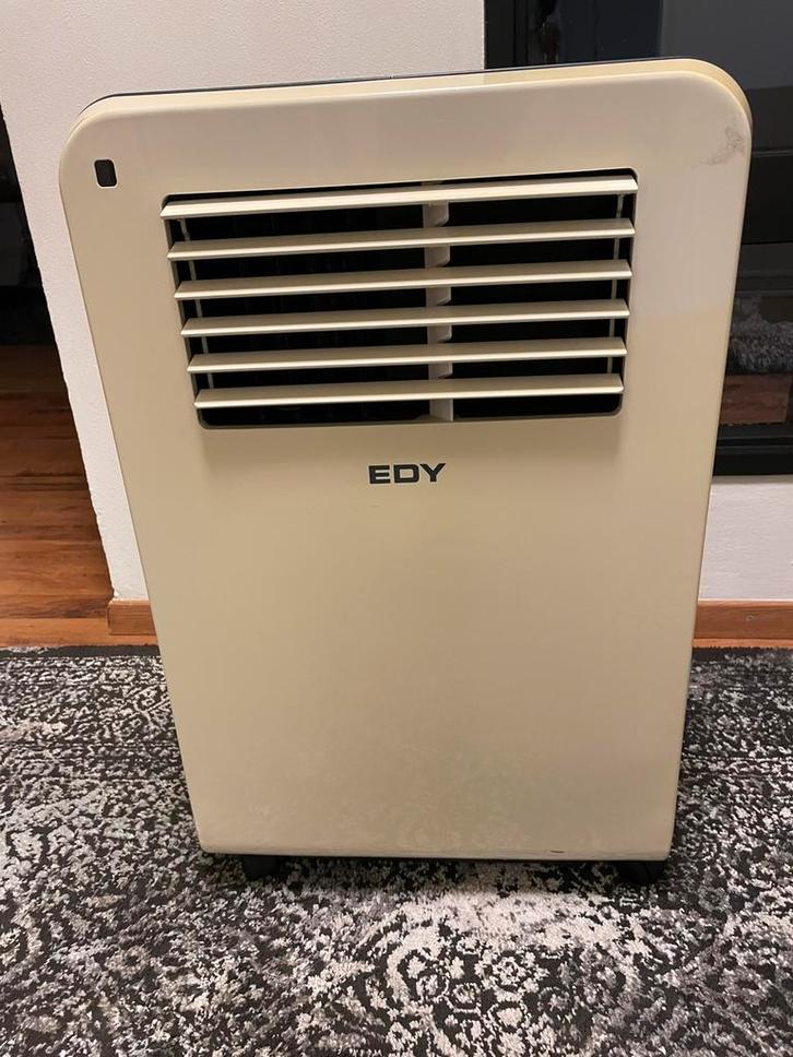 EDY mobiele airco EDPA1001 BTU11000, Witgoed en Apparatuur, Airco's, Zo goed als nieuw, Mobiele airco, Minder dan 60 m³, 3 snelheden of meer