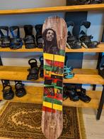 Burton Whammy Bar 155cm - Bob Marley Snowboard, Ophalen of Verzenden, Gebruikt, Board