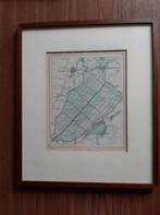 oude plattegrond Gemeente Haarlemmer *Kuyper kaart van 1867, Gelezen, J. Kuyper, Ophalen of Verzenden, Landkaart