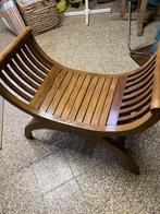 Balinees bankje, authentiek, nieuw, Ophalen, Minder dan 50 cm, Nieuw, 75 tot 100 cm