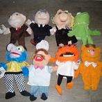 Muppet handpoppen complete set van 8 stuks, Verzamelen, Ophalen, Gebruikt, Tv, Actiefiguur of Pop