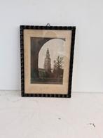 Martine in antieke lijst, Antiek en Kunst, Kunst | Etsen en Gravures, Ophalen of Verzenden