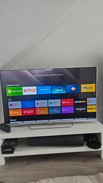 Sony Bravia Smart TV 55 inch en met DVD Blue Ray disc, 120 Hz, Ophalen of Verzenden, Smart TV, Full HD (1080p)