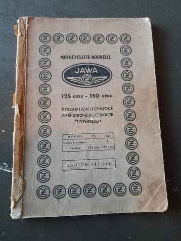 Jawa 125 150 handleiding  beschikbaar voor biedingen