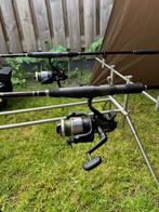 Compleet karperset – Hengel + Shimano molen + RVS standaa, Watersport en Boten, Ophalen, Gebruikt, Molen