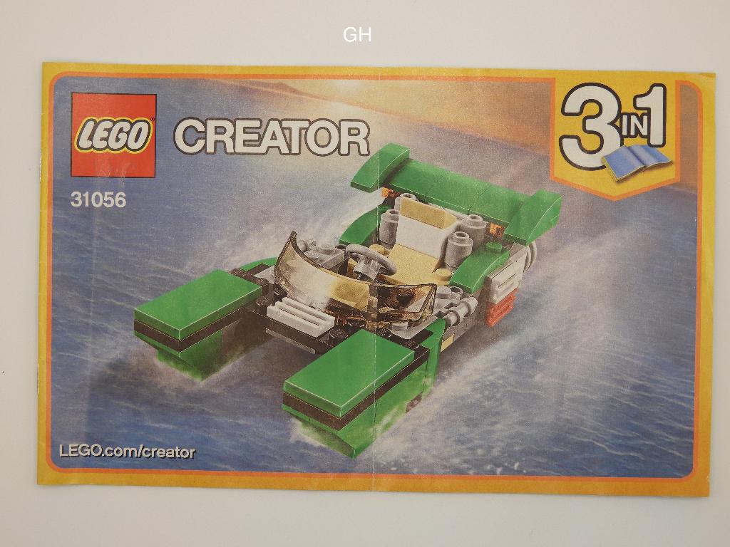 Lego 31056 Green Cruiser, Kinderen en Baby's, Speelgoed | Duplo en Lego, Ophalen of Verzenden, Gebruikt, Complete set, Lego